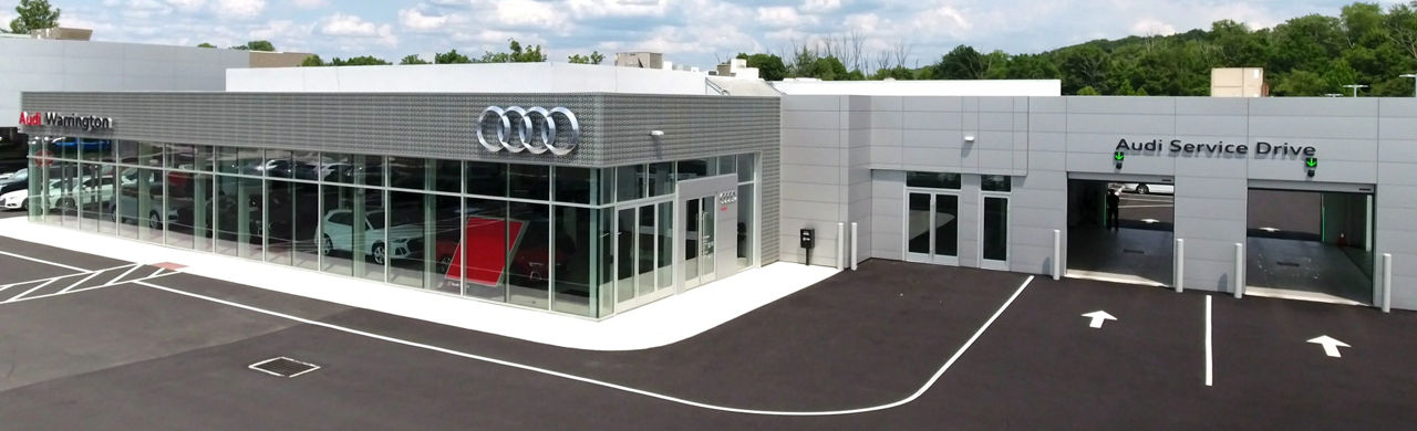 Audi Warrington front view